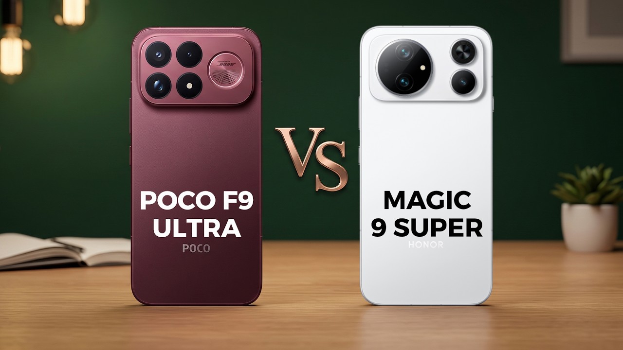 POCO F9 ULTRA VS HONOR MAGIC 9 SUPER EDITION