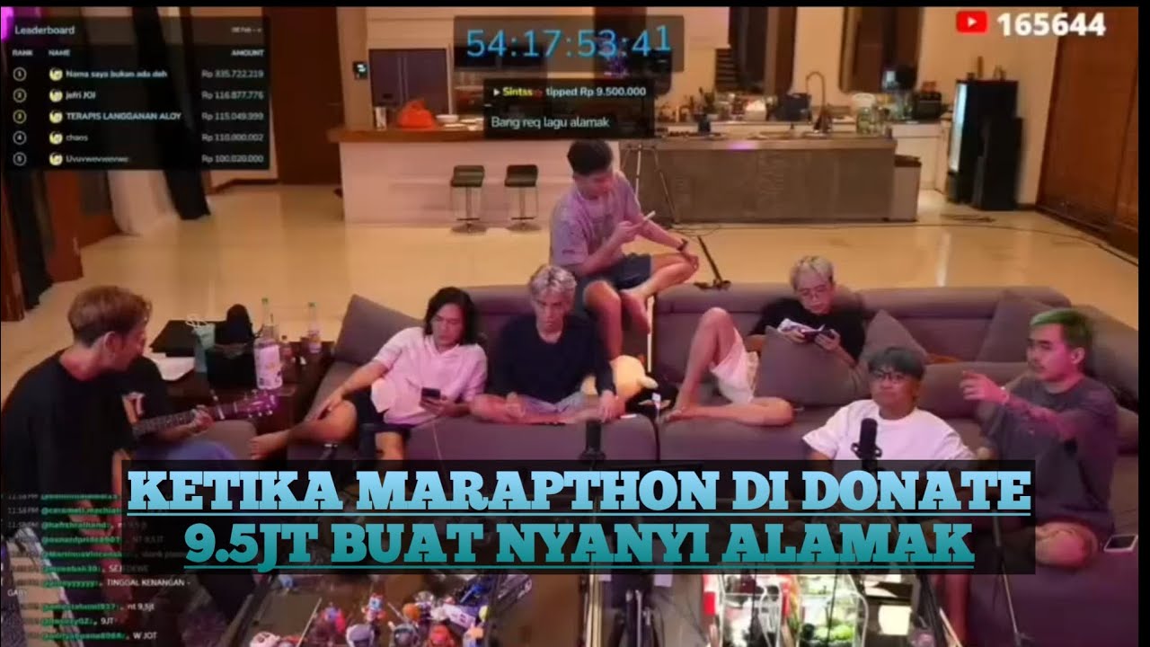 Sikat mike || Marapthon Di Donate 9.5jt Buat Nyanyi Alamak #marapthon #ybrap #aloy #nikojunius 