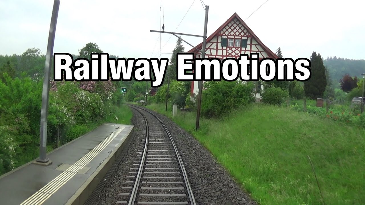 🚆 Through the rain on a regional train (Cab ride | Thurbo S3 / S5 St. Margrethen - Weinfelden)
