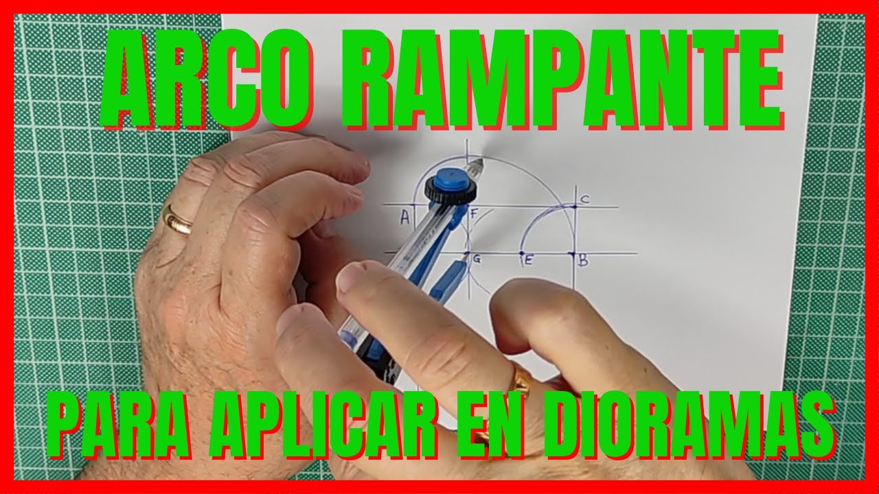 👏👍 Arco rampante para aplicar en dioramas