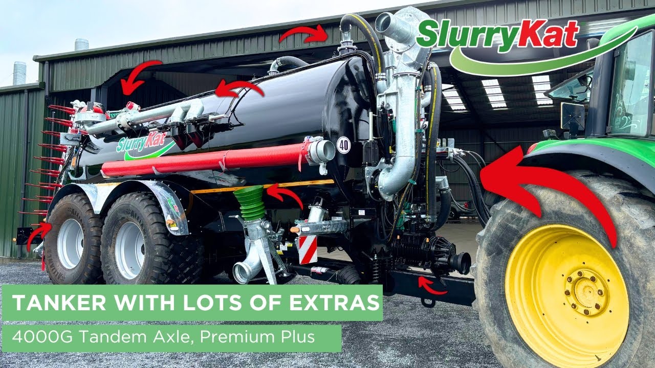 NEW SlurryKat Tanker - 4000G Tandem with EXTRAS!