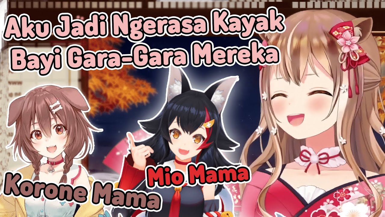Risu Yang Dimanjain Sama Korone Dan Mio Pas Ketemu Di Jepang【Ayunda Risu】