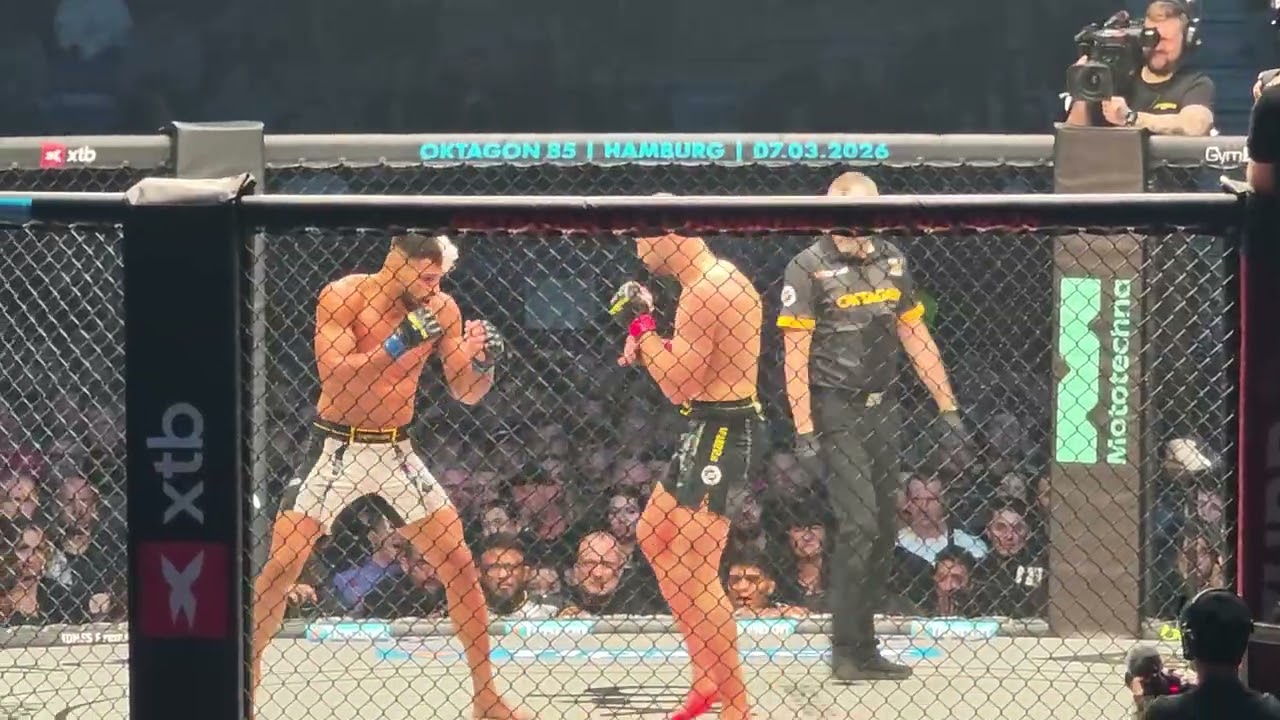 Ronald Paradeiser vs Kaik Brito (Oktagon 84 - Ostrava 14.2.2026) Round 2