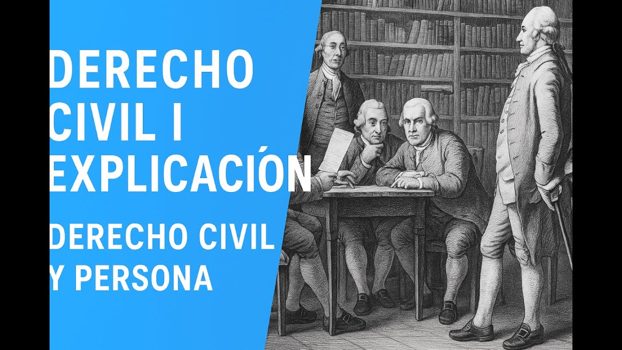 Derecho Civil y Persona: Entiende la Base del Derecho