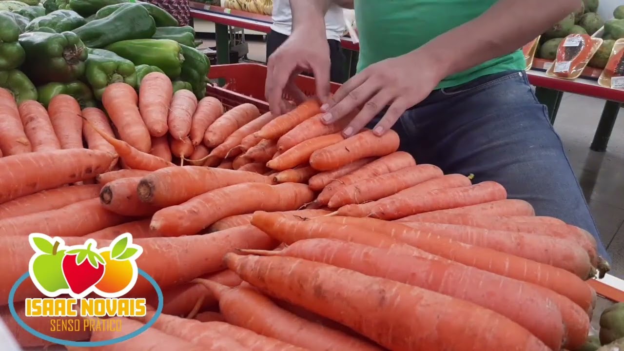 Montagem de Cenoura !!!           Hortfrut Top.