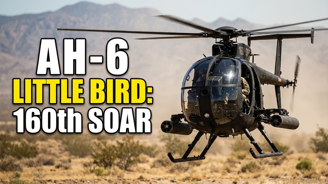 AH-6 Little Bird: The Helicopter Special Forces Don't Want You to Know About