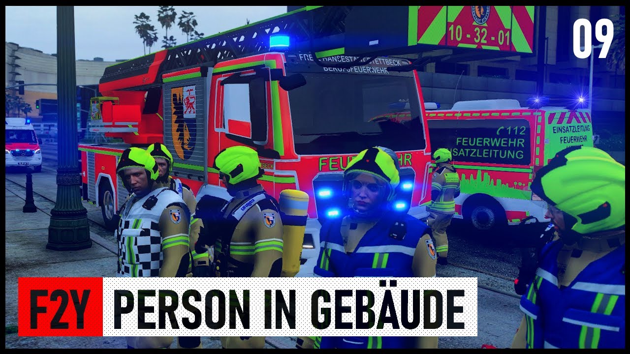 🚒 HLF 🔥 Brand in Treppenhaus ▪ Person eingeschlossen  | F09 | Nordnetzwerk Roleplay