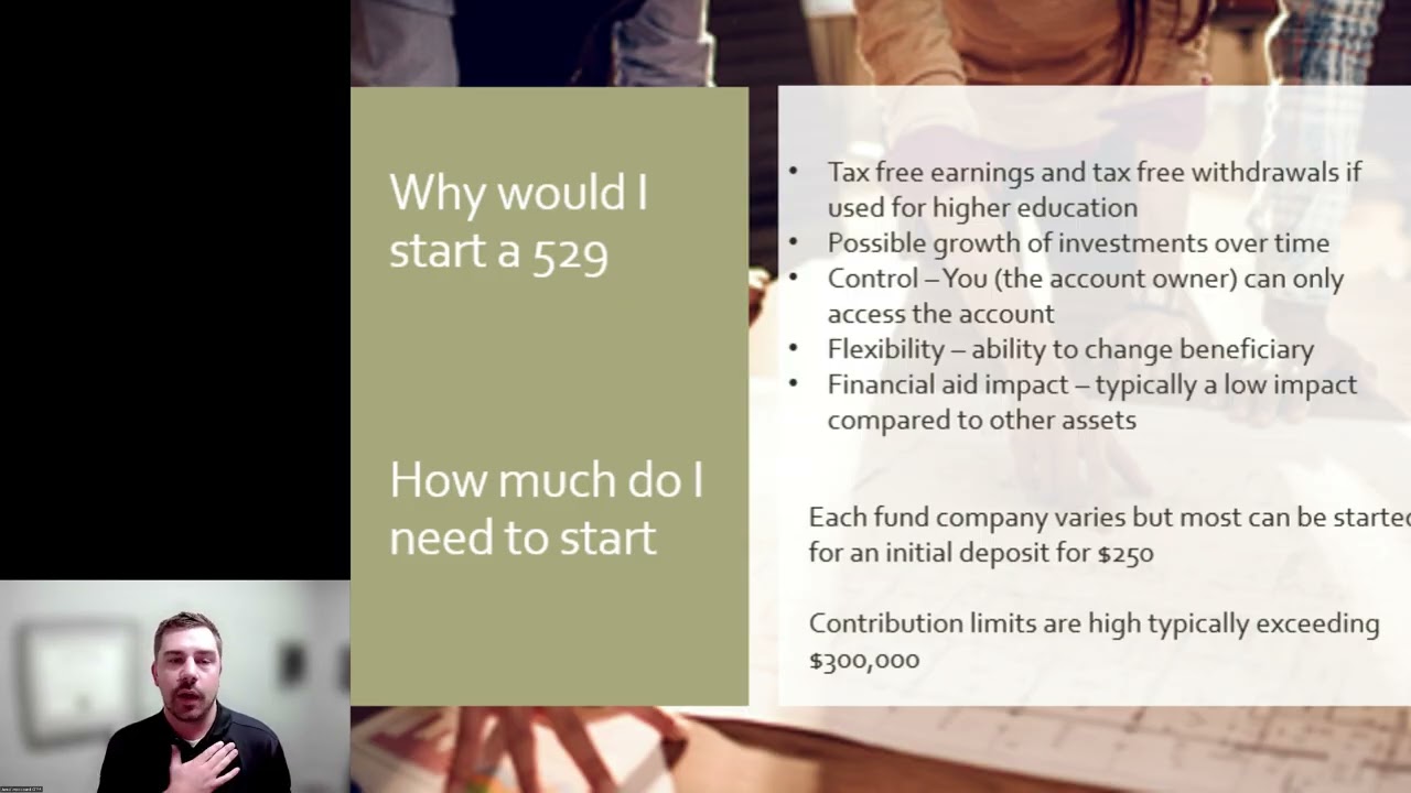 Why I would Start a 529 Plan