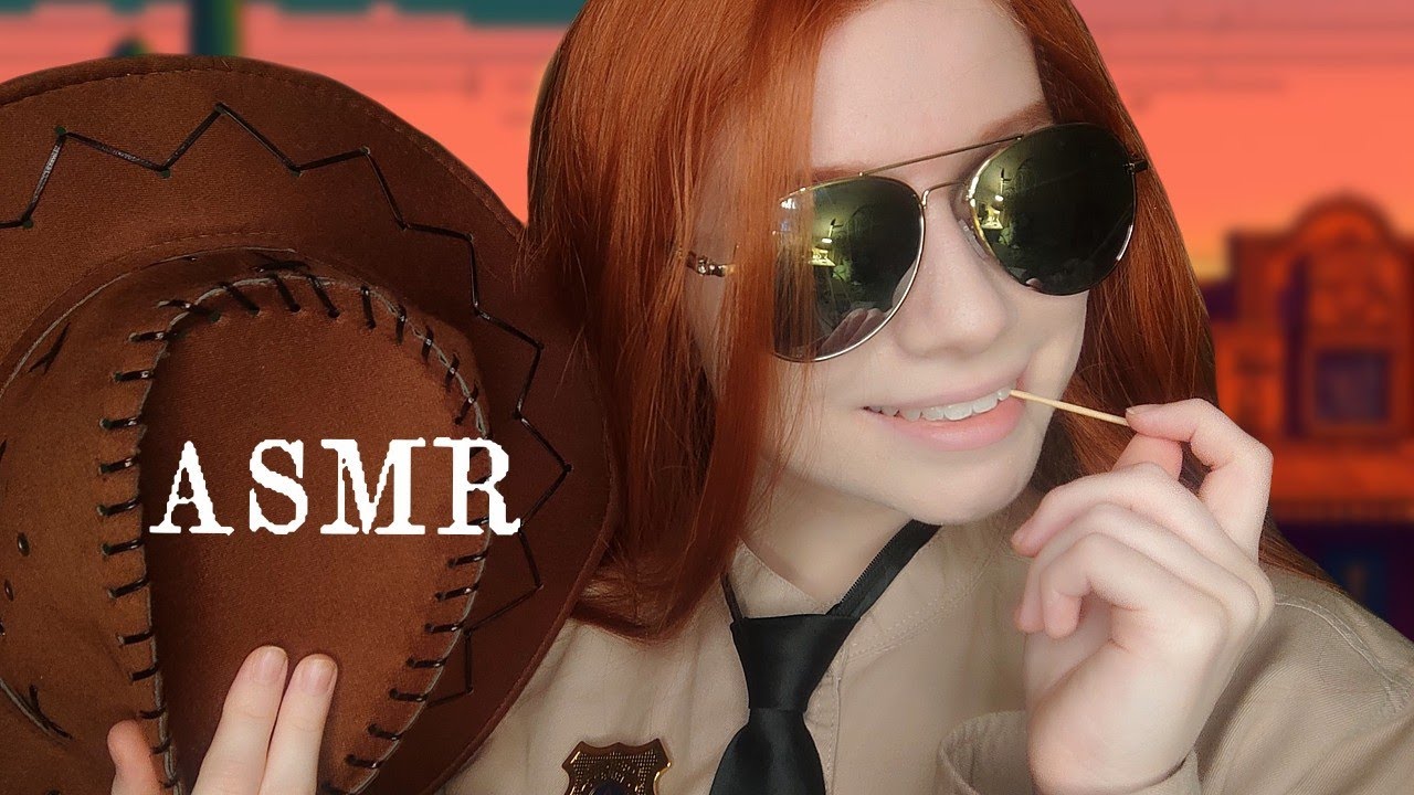 АСМР Проверим твои документики, ковбой? Ролевая игра | Тихий голос | Sheriff ASMR