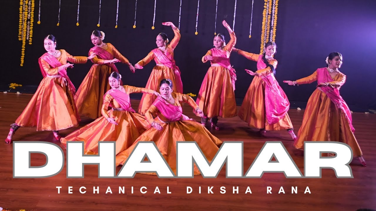 Kathak Senior Batch Student Showcase | Dhamar Taal | Baithak Diwan-e-Aam