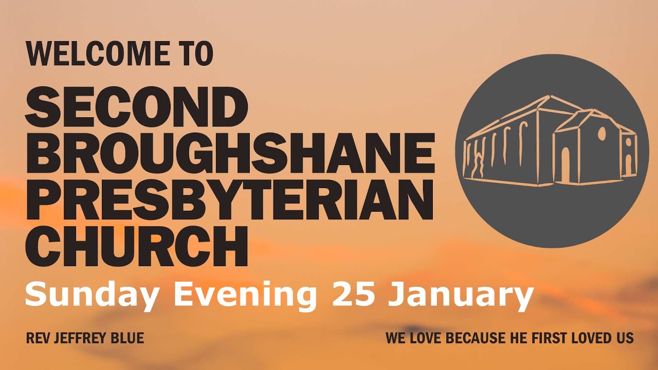 25 01 26  Evening Service