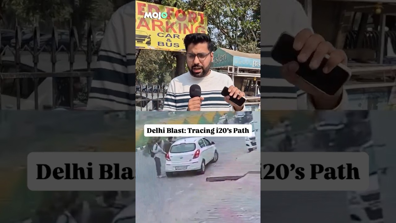 Delhi Blast: How the i20 Car Containing Explosives Reached Red Fort