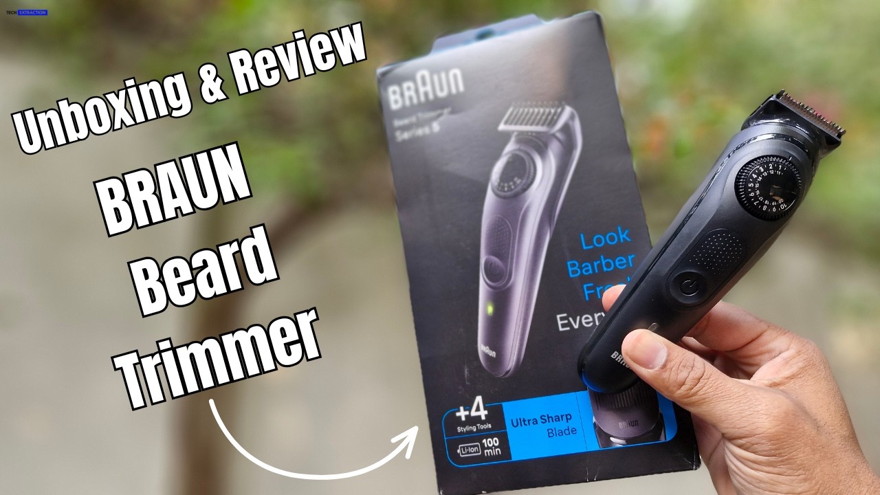 Braun BT5410 Beard Trimmer Unboxing & Review | Simple and Best Trimmer