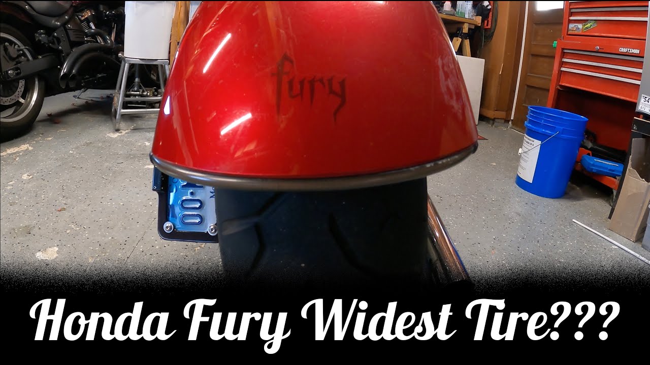 What's the WIDEST Tire that can fit on a Stock Rim????? Honda Fury