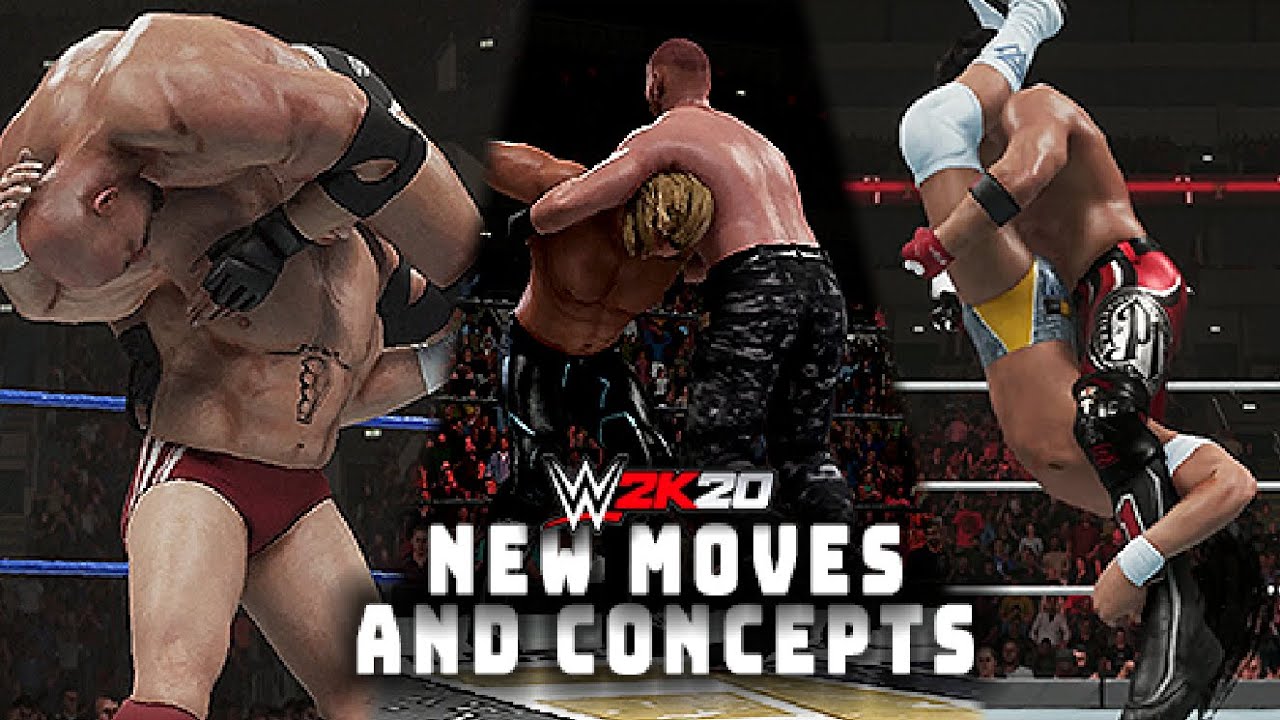 WWE2K20 | NEW MOVE CONCEPTS | TOP 20 EPIC REVERSALS AND EDITS (WWE2K19)