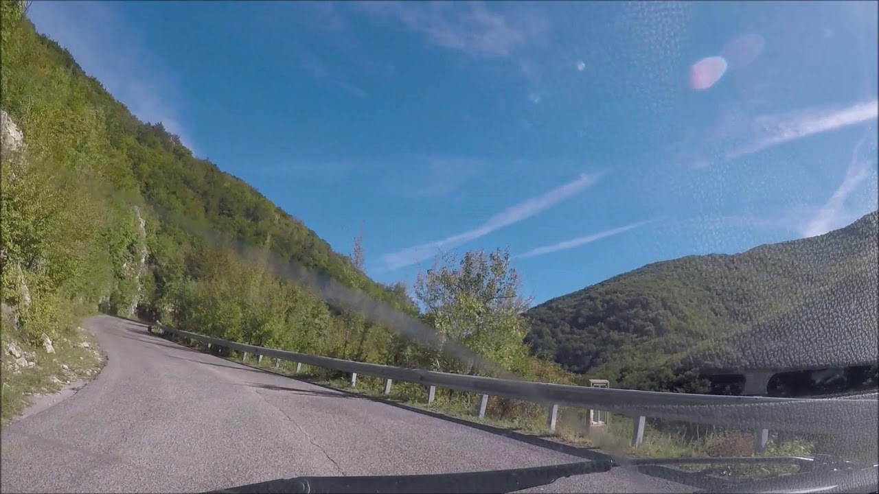 GoPro HERO (2018) in macchina || Verso Prato di Campoli (FR)