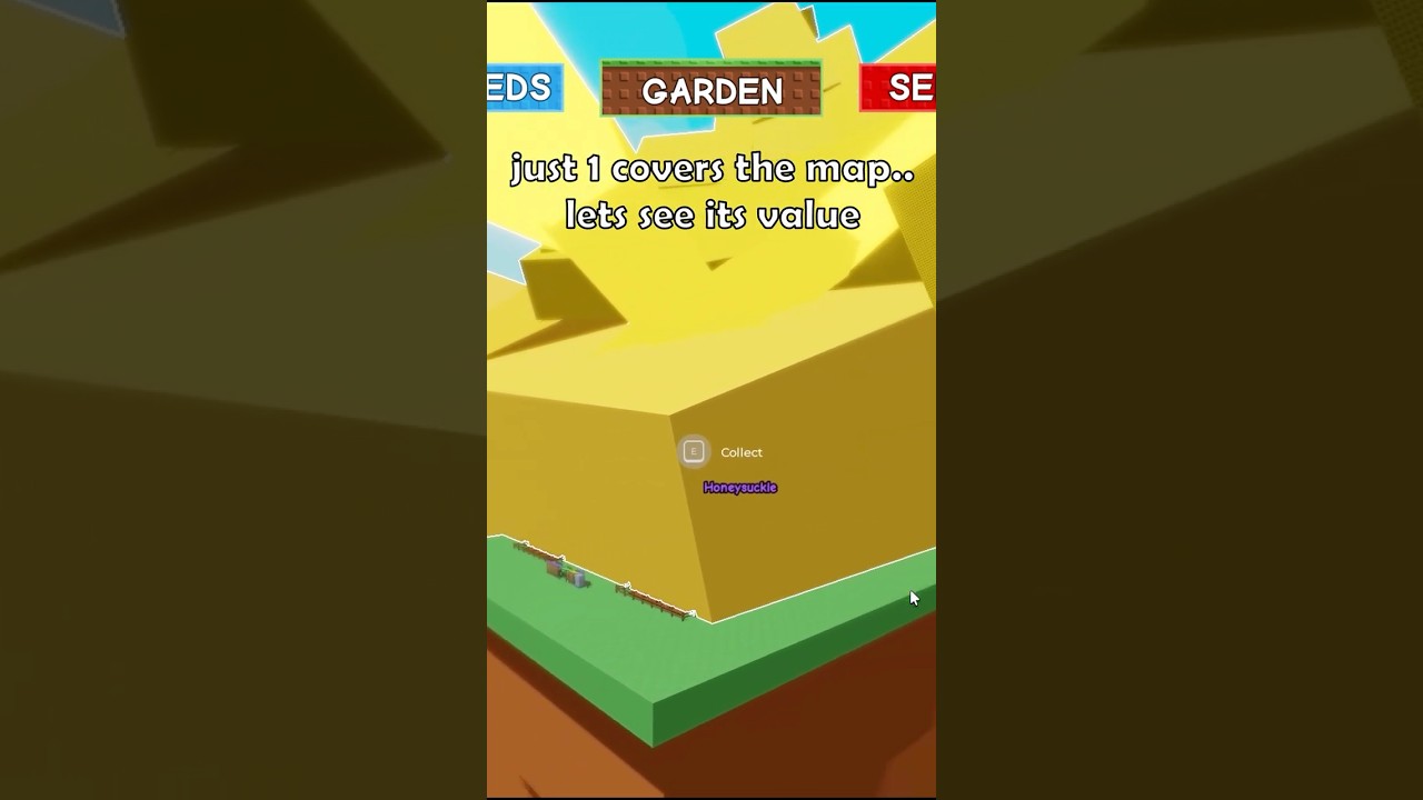 10 Grandmaster Sprinklers on a GLITCHED Honeysuckle.. ☠️(BIGGER THAN THE MAP!)