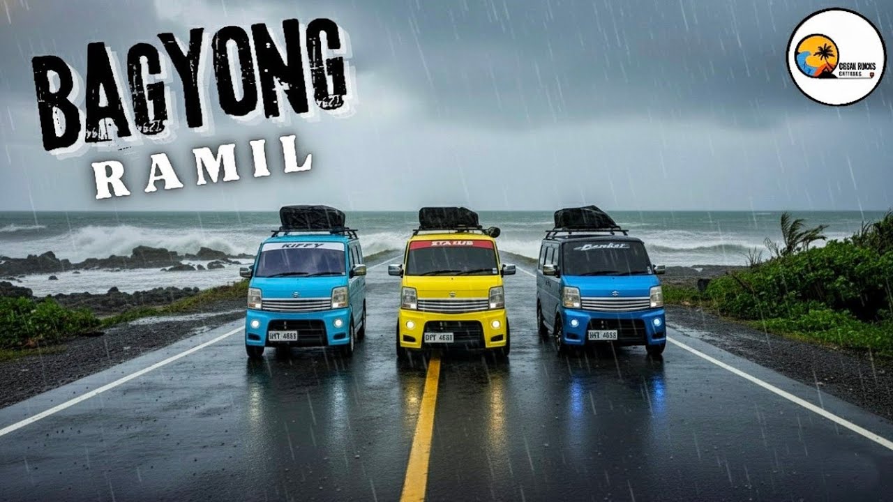 Stormy weather on a beautiful spot | Coral Rocks Cottages| Real Quezon | Mini Van Life