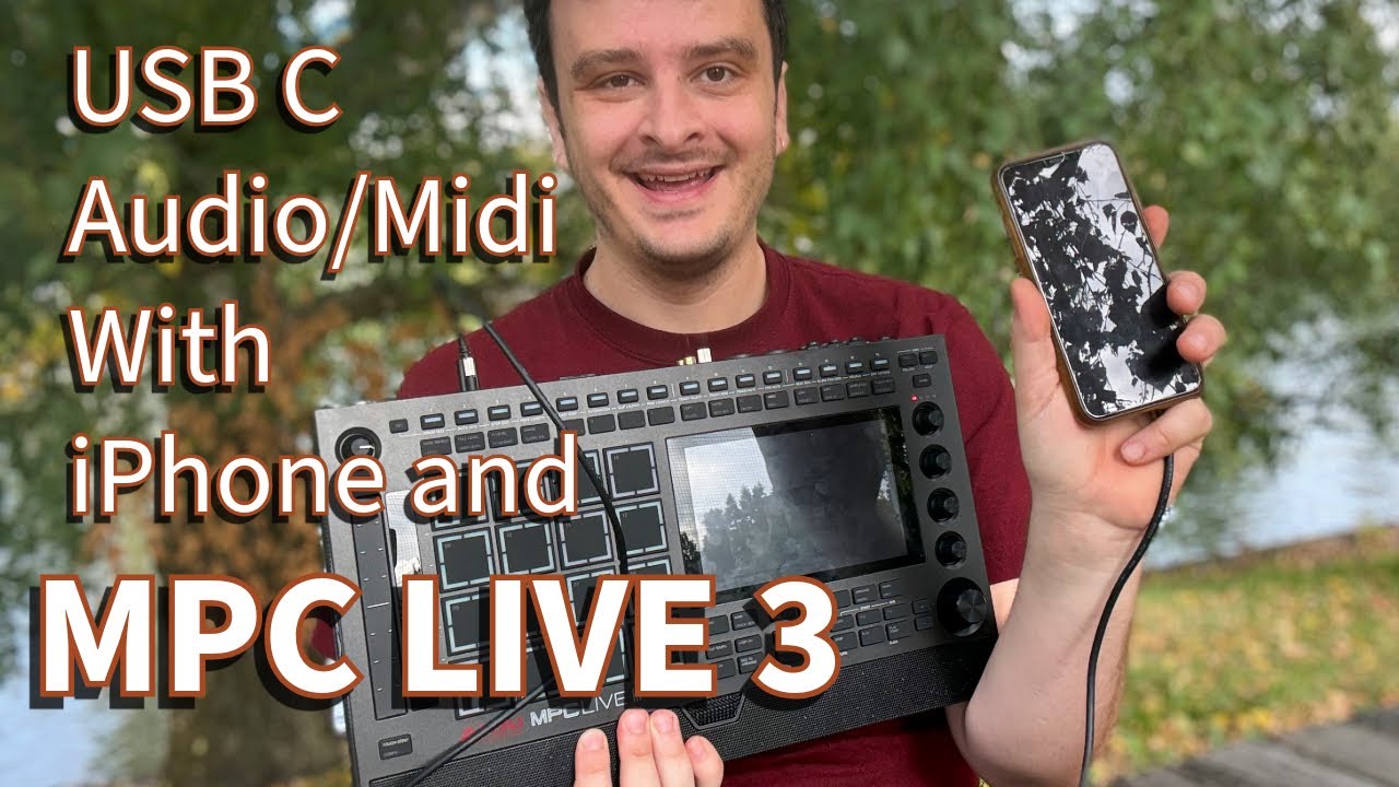 MPC LIVE 3 USB-C with IPHONE