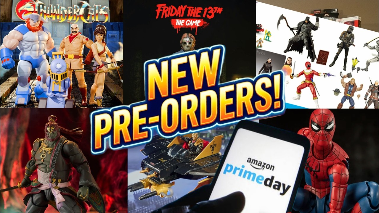 Amazon Prime Day Action Figure Deals! and SH Figuarts: Spider-Man, Legend of Zelda, and More!