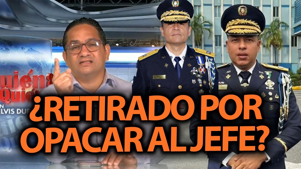 Gral. Javier Torres parece le hizo sombra al nuevo jefe de la policía...LO RETIRARON
