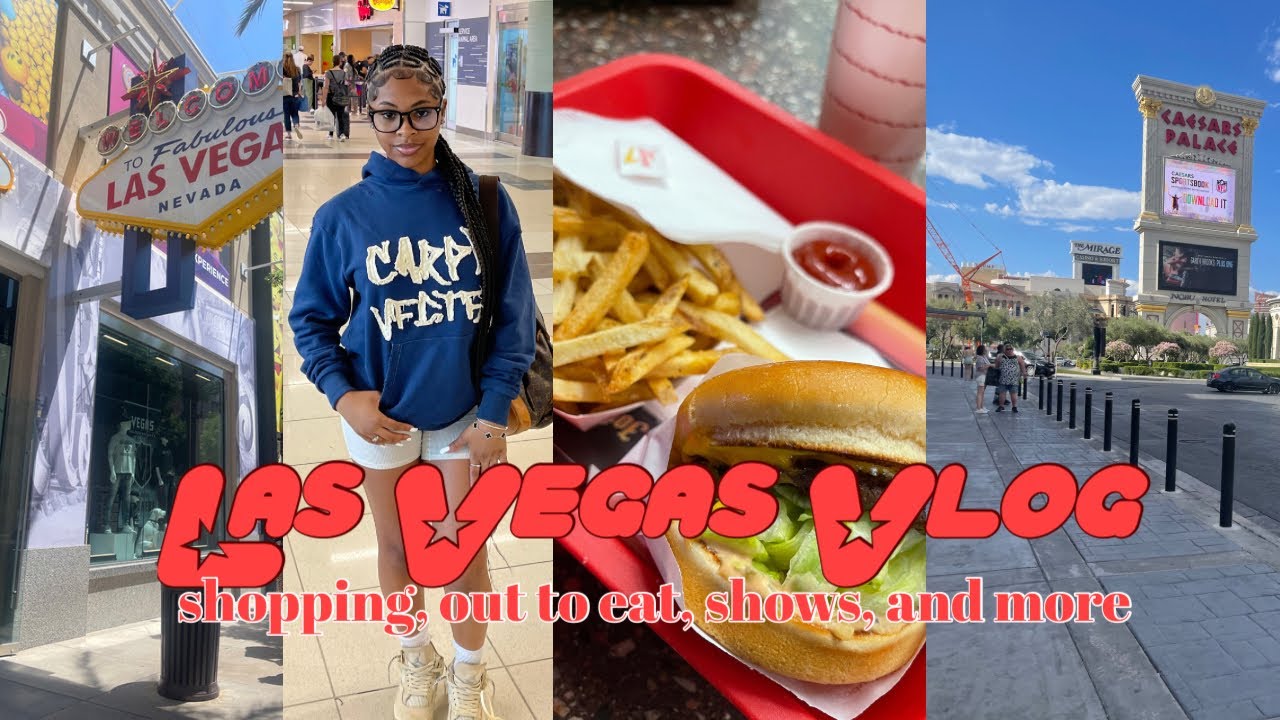 Las Vegas Vlog: Taking Pics, Trying New Foods, Shopping, And More! |ThatGurlGabrielle