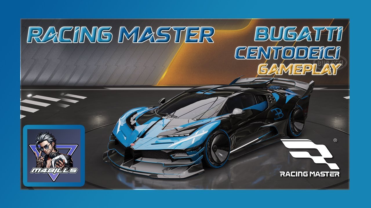 Bugatti Centodeici Skin  !! Dragon : Violet Thunderstorm | Racing Master #M4BILLS