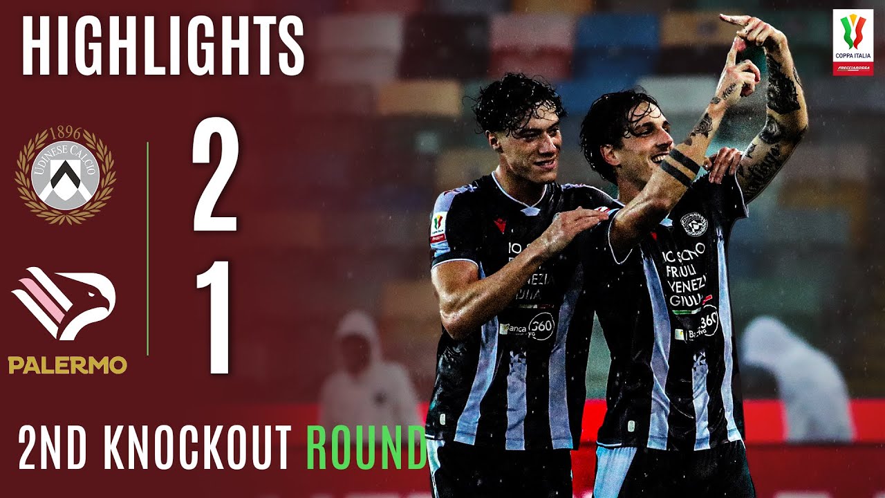 UDINESE-PALERMO 2-1 | HIGHLIGHTS | Zaniolo&rsquo;s First For Udinese | Coppa Italia Frecciarossa 2025/26