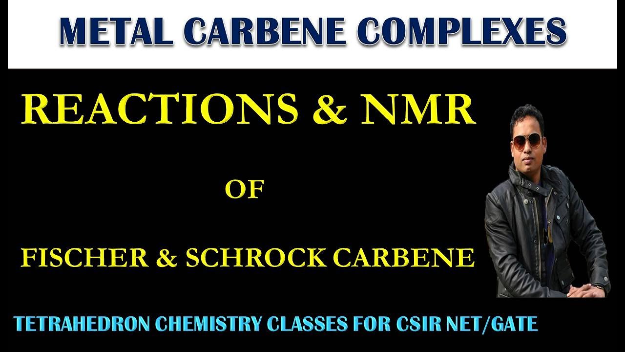 PART 15: FISCHER  & SCHROCK CARBENE COMPLEXES REACTIONS & NMR  FOR CSIR NET/GATE