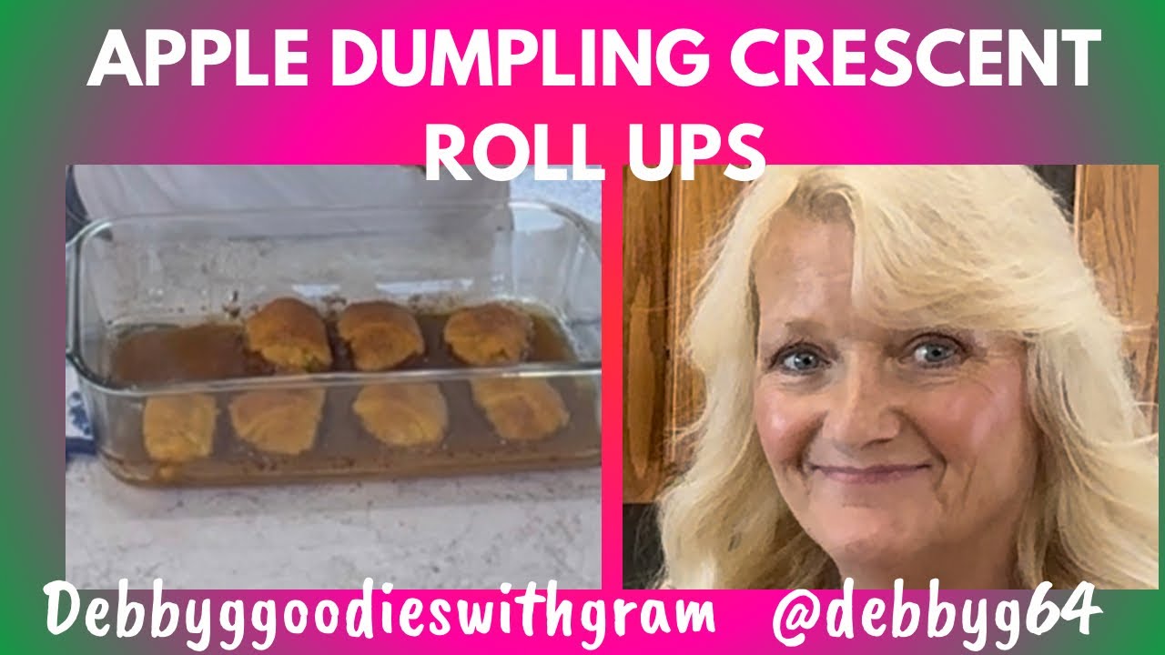 Apple Dumpling Crescent Roll Ups
