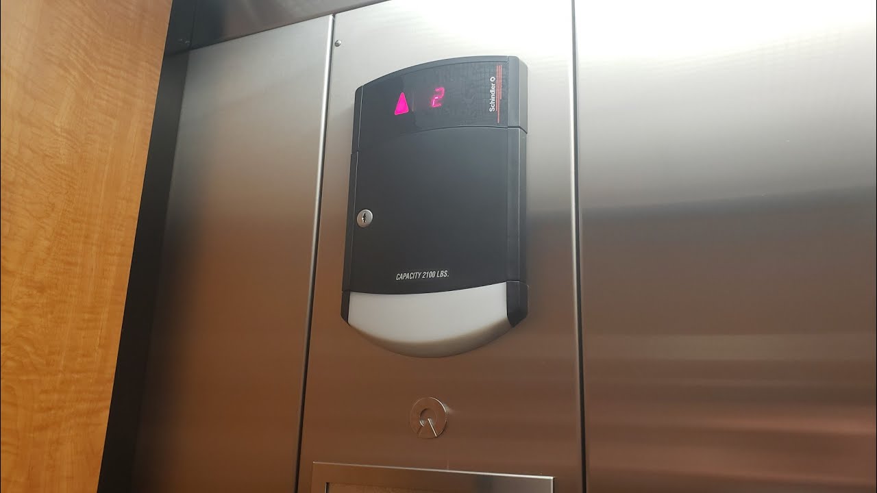 Low Pitched Schindler 330A Hydraulic Elevator @ TownePlace Suites (Building A), Sterling Heights, MI