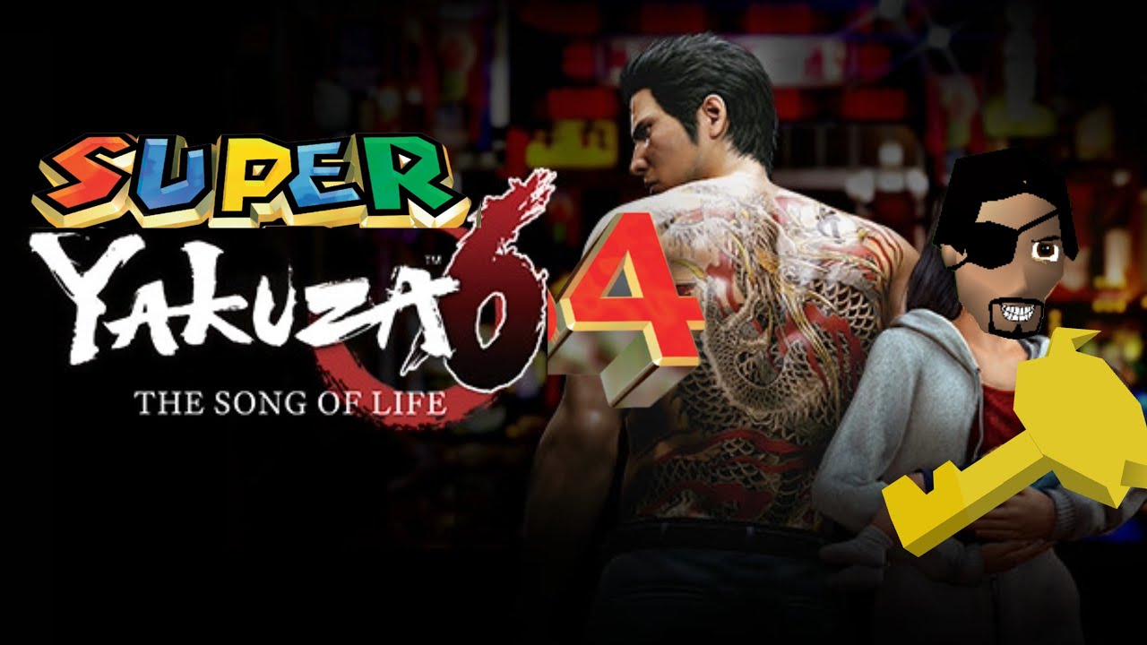 Super Yakuza 64 Funny Moments - Kiryu and Majima VS Basic Jumps