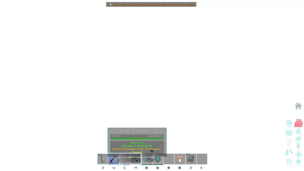 Ark console small PvP ラグナ