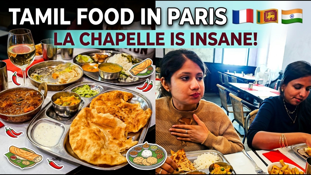 பாரிஸ்ல ஒரு தமிழ்நாடு | La Chapelle நல்ல சாப்பாடு | PARIS VLOG: PART 4