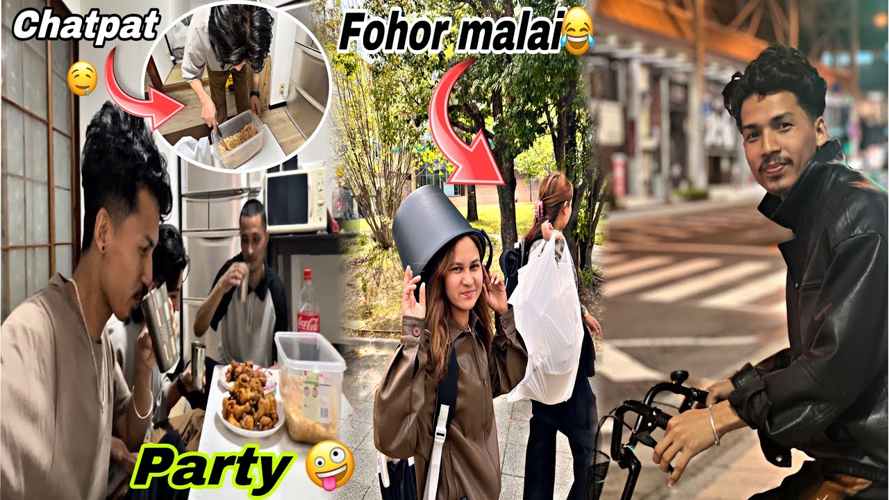 Dekheko japan vanda aafule vogeko japan dherai farak hudai xa😰chatpat party gardai😅fohor malai hai🤪