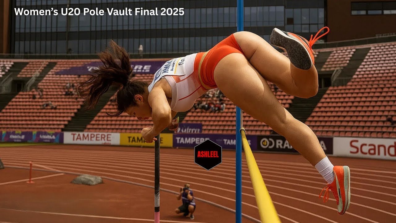 Women's U20 Pole Vault Final 2025 #womenspolevault #femalepolevaulters #trackandfield2025