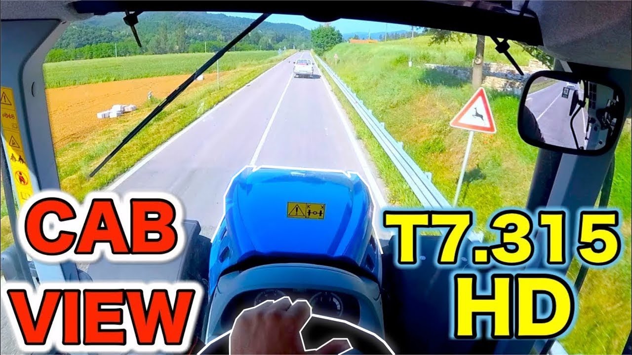 CAB VIEW | New Holland T7.315 HD - Heavy Duty