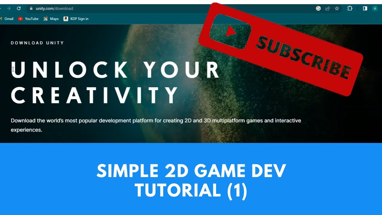 Simple 2D Game Dev Tutorial (1)