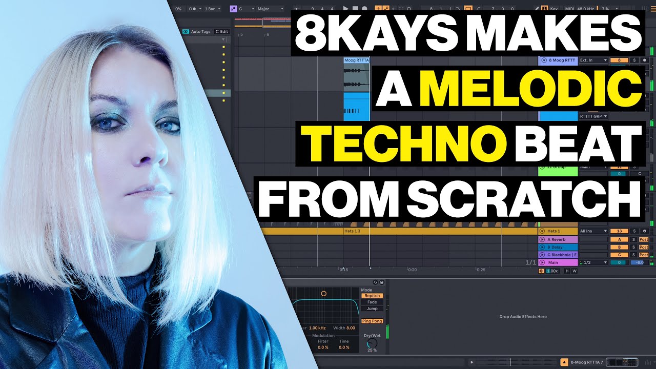 8Kays Makes A Melodic Techno Track From Scratch