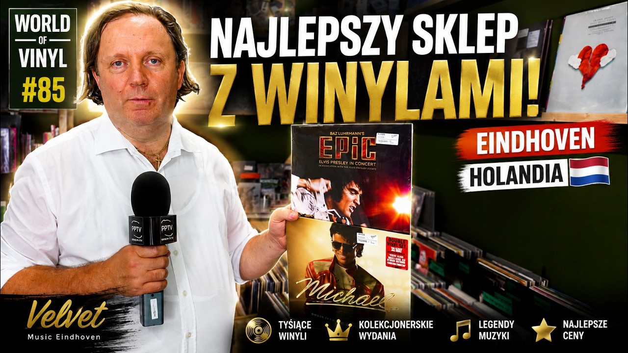 🔥 Michael Jackson, BTS i Elvis! Co znaleźliśmy w sklepie z winylami w Holandii? | World of Vinyl #85