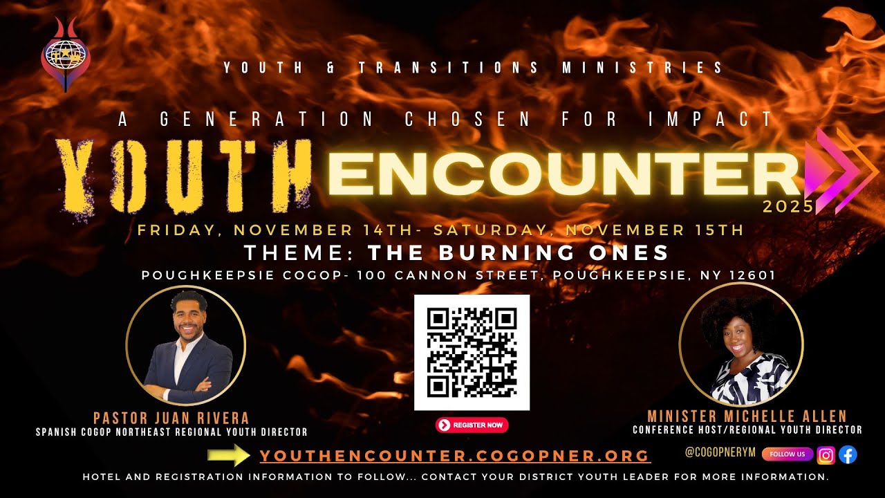 COGOP Northeast Regional YOUTH ENCOUNTER - Friday, November 14, 2025
