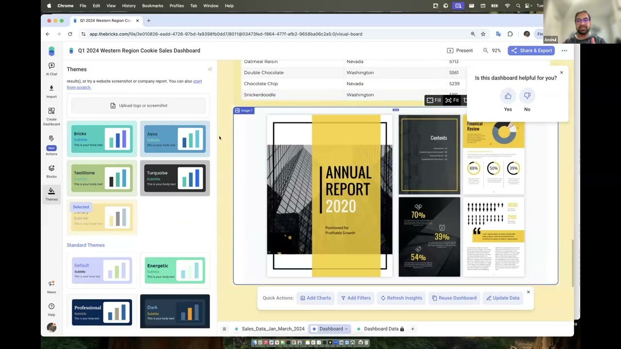 📊 Live Training 13th Jan 2026: Create Dashboards and Reports from Excel/CSV/Sheets Data with AI