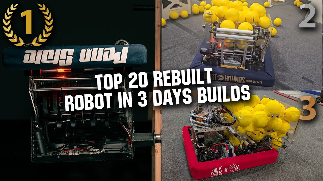Top 20 REBUILT Robot in 3 Days Builds | Ri3D
