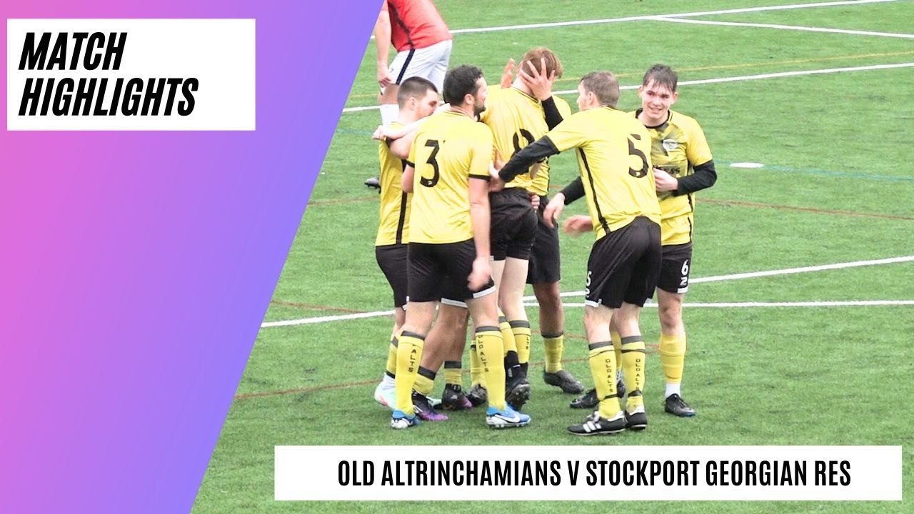 Five Goal Thriller in Cup Semi Final | Old Alts AFC v Stockport Georgian Reserves | Match Highlights