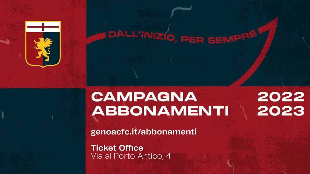 Dall'inizio, per sempre | Il primo giorno della campagna abbonamenti 2022/2023