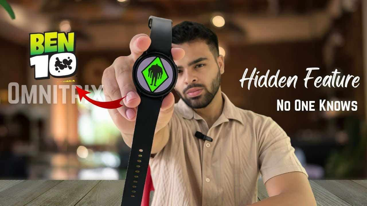 How to Get Ben 10 Omnitrix Watch on Any Smartwatch FREE! | Fire-Boltt, Samsung & Android Watch Trick