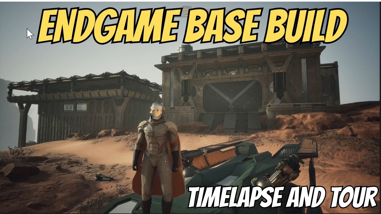 My New Endgame Base Build in Dune Awakening - Timelapse and Tour