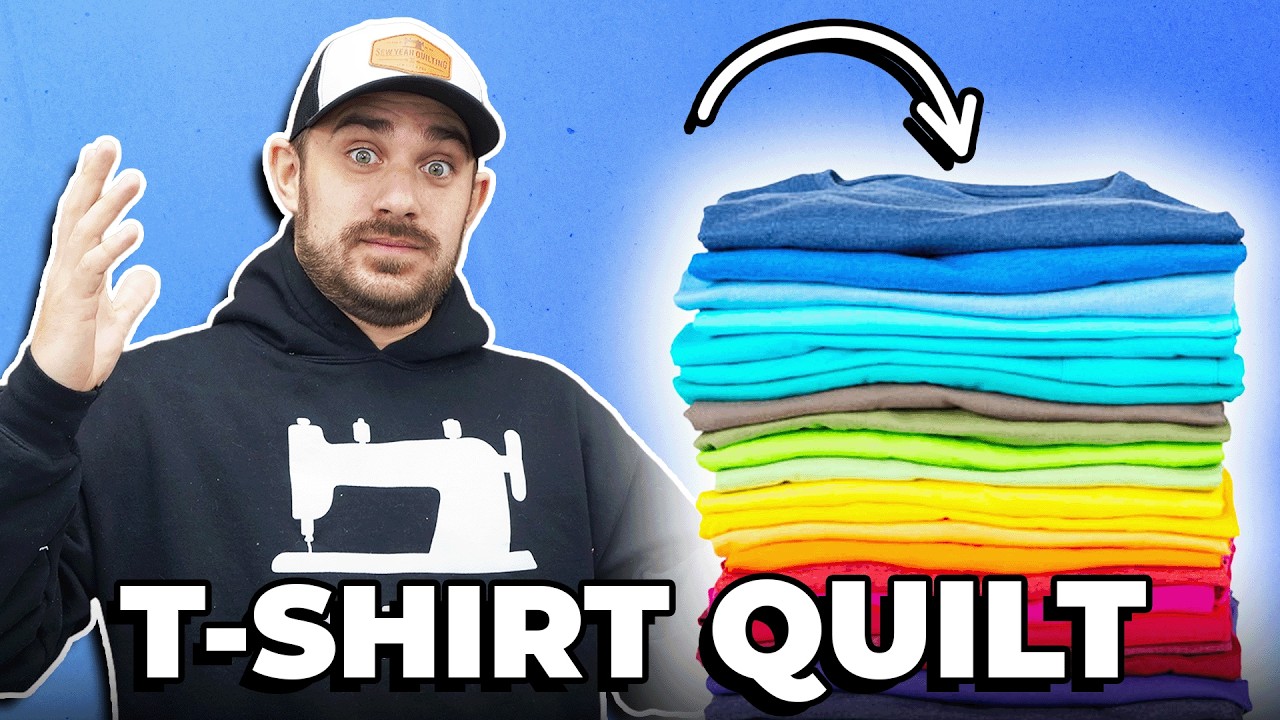 The LAST T-Shirt Quilt Tutorial You'll Ever Need...