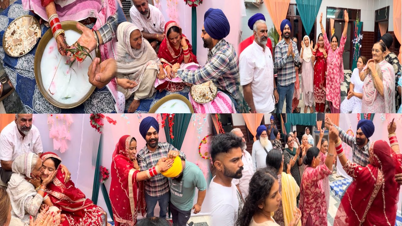 ਅੱਜ ਖੇਡਾਗੇ ਪਰਾਤ ਵਿੱਚ ਕੰਗਣਾ Marriage vlog@inderbeniwal2571