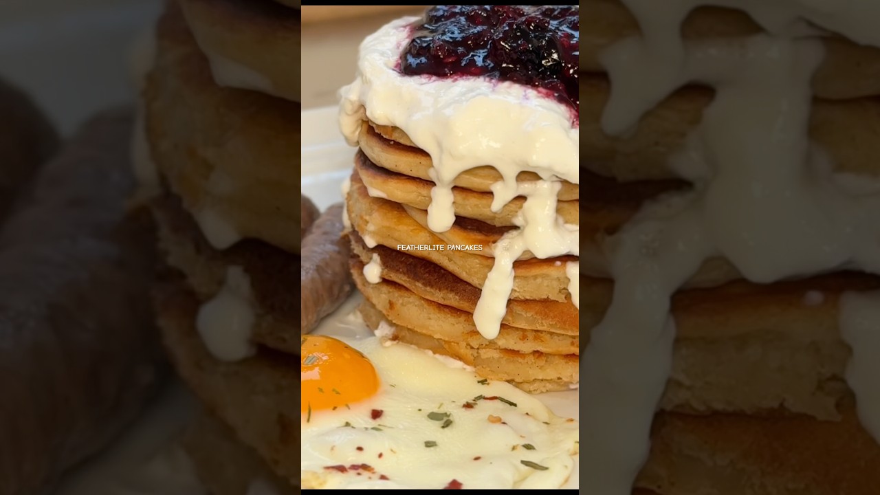 #pancake #breakfast #brunchrecipes #new #howtomakepancakes